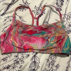 Shakti Colorful Swirl Sports Bra